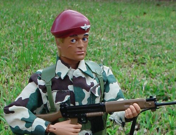 action man paratrooper